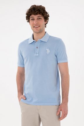 پولوشرت آبی مردانه پارچه U.S. Polo Assn. - کد 846422177
