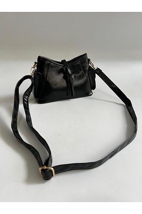 کیف دوشی مشکی زنانه چرم مصنوعی Mia Collection - کد 901333271
