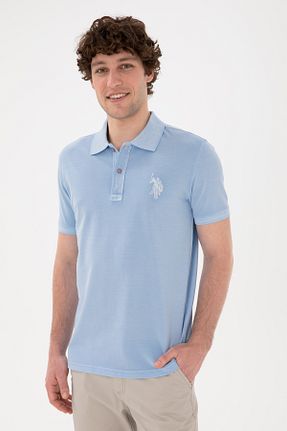 پولوشرت آبی مردانه پارچه U.S. Polo Assn. - کد 846422177