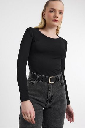 تیشرت مشکی زنانه رگولار Rays - کد 824452591