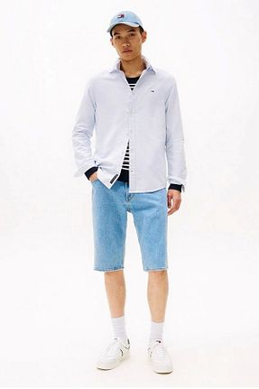 پیراهن رنگی مردانه رگولار Tommy Jeans - کد 901344900
