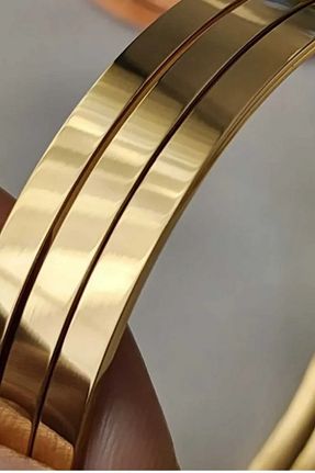 دستبند استیل (فولاد) زرد استیل (فولاد) Tasarım - کد 920952672