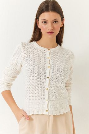 رویه نباتی زنانه Straight Bianco Lucci - کد 901346332