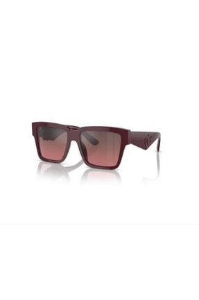 عینک آفتابی زرشکی زنانه 55 Dolce&Gabbana - کد 748545199