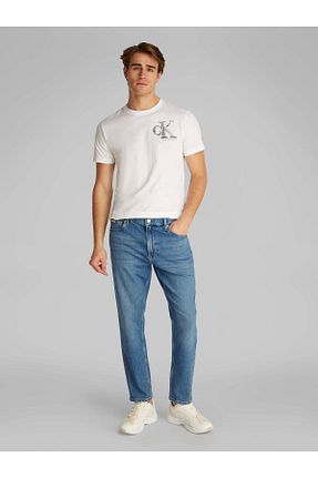 شلوار جین سرمه ای مردانه پاچه لوله تفنگی Calvin Klein - کد 901388451