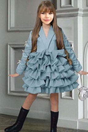 لباس آبی بچه گانه بافتنی Riccotarz - کد 903317573