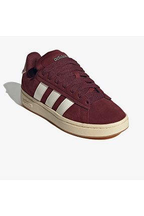 کفش اسنیکر زرشکی زنانه بند دار adidas - کد 887265169