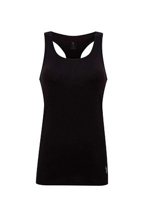 رکابی اسپرت مشکی زنانه پنبه ای U.S. Polo Assn. - کد 285627546