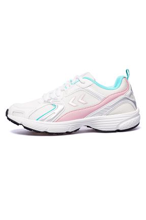 کفش اسنیکر سفید زنانه بند دار hummel - کد 903293475