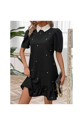لباس مشکی زنانه بافتنی JANES - کد 901397037