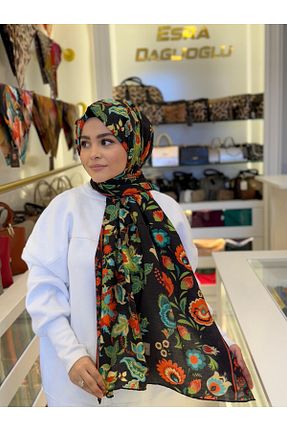 شال رنگی زنانه پنبه ای La boutique - کد 901403378