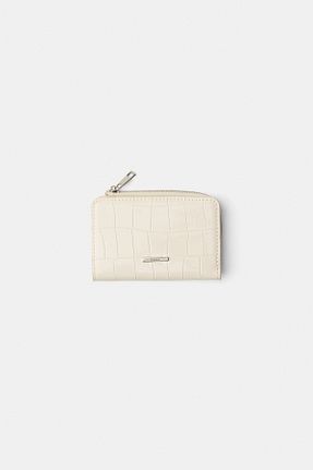 کیف پول بژ زنانه سایز متوسط Bershka - کد 833298619