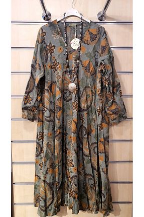 لباس خاکی زنانه بافتنی Park Moda - کد 901408921