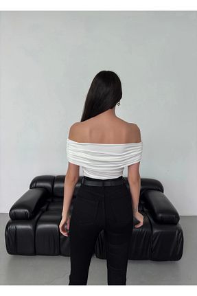 بلوز رنگی زنانه ساده Asfa Moda - کد 901429345