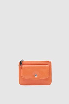جا کارتی نارنجی زنانه ابعاد کوچک OLLBAG - کد 901437772