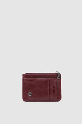 جا کارتی زرشکی زنانه ابعاد کوچک OLLBAG - کد 901436527