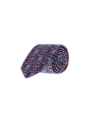 کراوات زرشکی مردانه میکروفیبر Kiğılı - کد 802266094