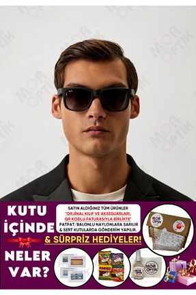 عینک آفتابی مشکی زنانه UV400 Ray-Ban - کد 782899794