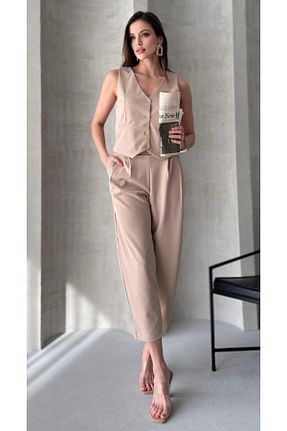 ست بالاتنه و پائین تنه طوسی زنانه بافتنی Paw Garage - کد 896132553