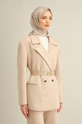 روسری قهوه ای İpek Tivil Armine - کد 901463551