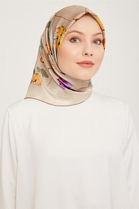 روسری بژ İpek Tivil Armine - کد 759361111