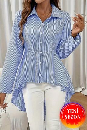 پیراهن رنگی زنانه Asimetrik Moda Monisa - کد 901578580
