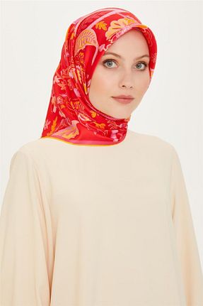 روسری زرشکی İpek Tivil Armine - کد 864367592