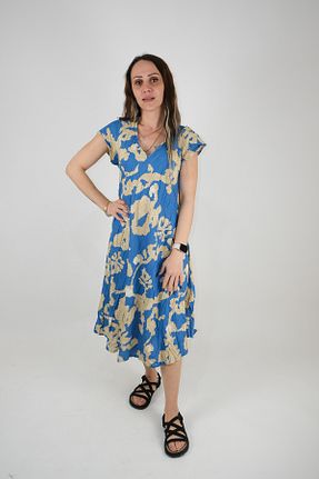 لباس طوسی زنانه بافتنی Türkiş Otantik - کد 901557590