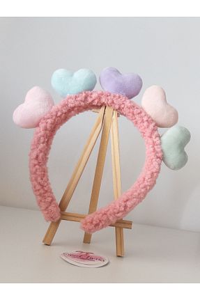 تاج صورتی بچه گانه مخلوط پلی استر Sweet twins accessories - کد 901590083