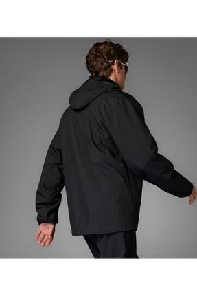 کاپشن اسپرت مشکی مردانه مقاوم در برابر آب adidas - کد 901588118