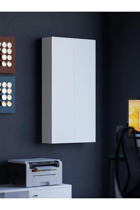 کابینت چند منظوره سفید MDF Detamob - کد 883606741