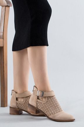 کفش کلاسیک بژ زنانه چرم مصنوعی Stilbagshoes - کد 820471655