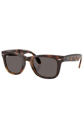 عینک آفتابی قهوه ای مردانه 50 Ray-Ban - کد 901594544