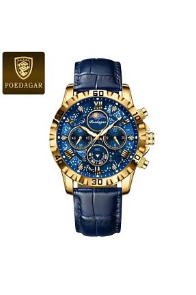 ساعت مچی سرمه ای مردانه 42 میلی متر POEDAGAR - کد 875762500