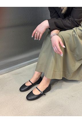 بابت مشکی زنانه چرم مصنوعی İncimoda - کد 901603843