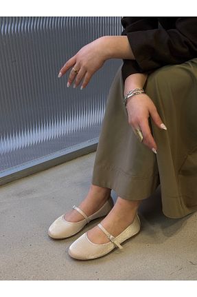 بابت بژ زنانه چرم مصنوعی İncimoda - کد 901603156