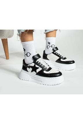 کفش اسنیکر مشکی زنانه بند دار AtegeWear - کد 901605159