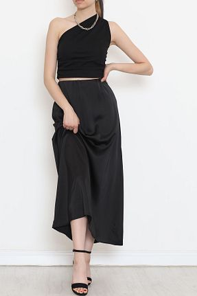 دامن رنگی زنانه ساتن Yesui - کد 901635775