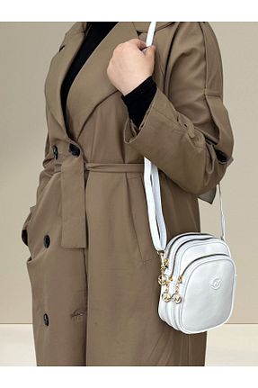 کیف دوشی رنگی زنانه چرم مصنوعی ESNASTORE - کد 901613475