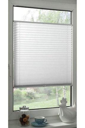 پرده کشوئی سفید کلاسیک Stor YİTEKS - کد 845863045