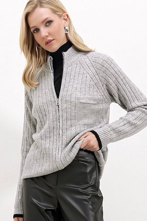 رویه طوسی زنانه اکریلیک - پلی استر CoolLook - کد 901639521