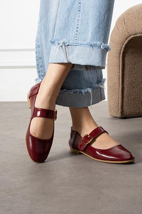بابت زرشکی زنانه چرم مصنوعی ShoeTek - کد 901635485