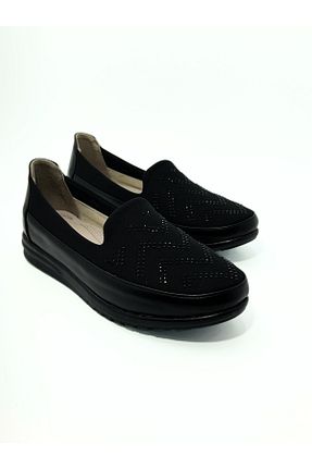 بابت مشکی زنانه چرم خالص ZSHOES - کد 901644431
