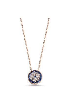 ست نقره صورتی زنانه زیرکن Inure Jewelry - کد 901655846