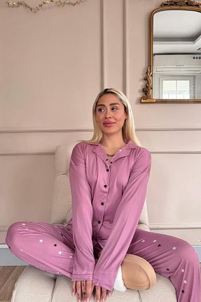ست لباس راحتی رنگی زنانه طرح دار Pijamaevi - کد 901659921
