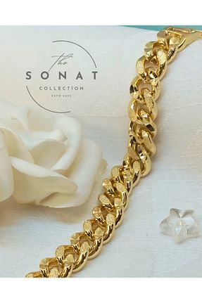 دستبند استیل (فولاد) زرد زنانه استیل (فولاد) Sonat Collection - کد 901660210