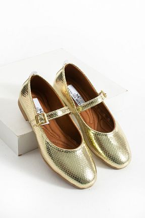 بابت طلائی زنانه چرم مصنوعی Neva