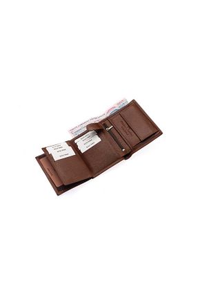 کیف پورتفوی و کلاچ قهوه ای مردانه چرم خالص Westpolo - کد 901716754