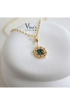 گردنبند استیل ( فولاد ) طلائی استیل ضد زنگ Vinas Atelier - کد 898841025
