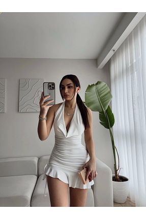 لباس رنگی زنانه بافتنی Zoom Butik - کد 901724600